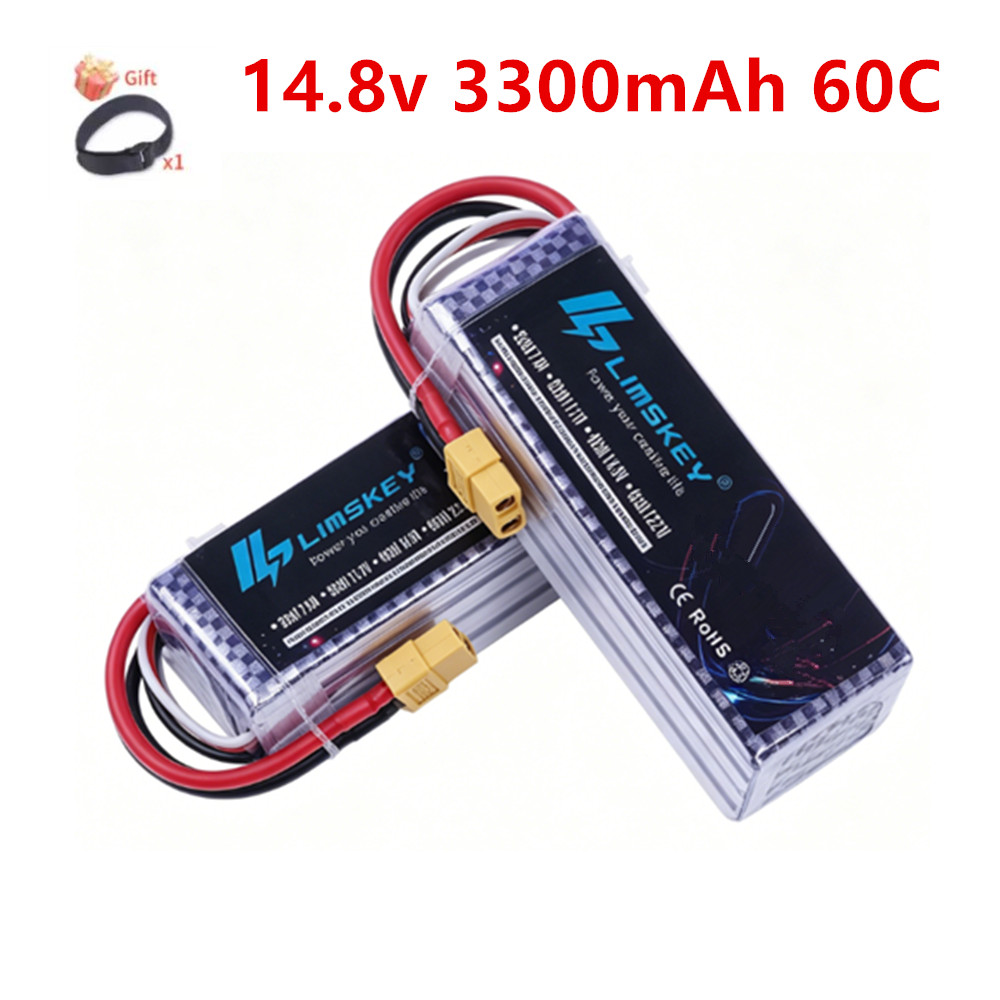 Drone Racing Battery - 4S LiPo Battery 14.8V 3300mAh 60C/80C