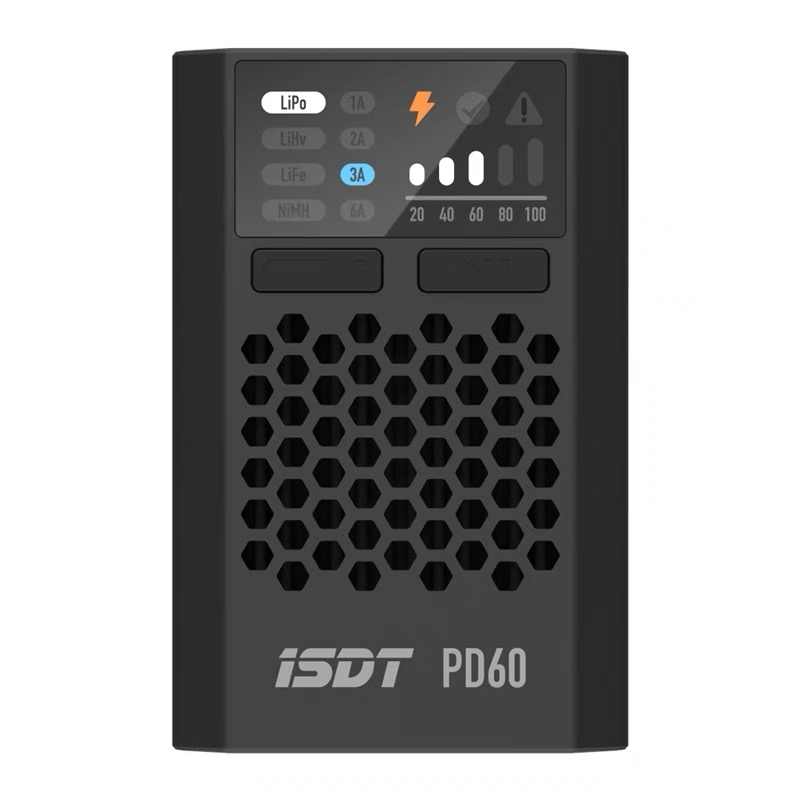 Drone Racing Charger - for ISDT PD60 60w Lithium Battery