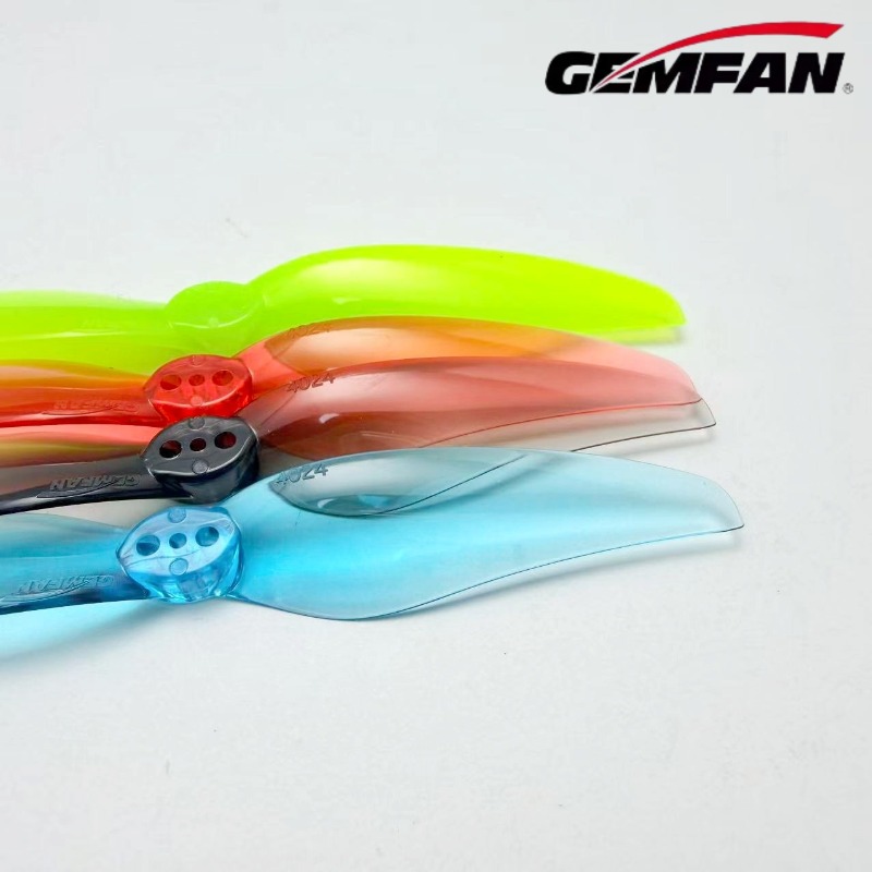 Drone Racing Motor - 4Pairs Gemfan Hurricane 4024 2 Blade