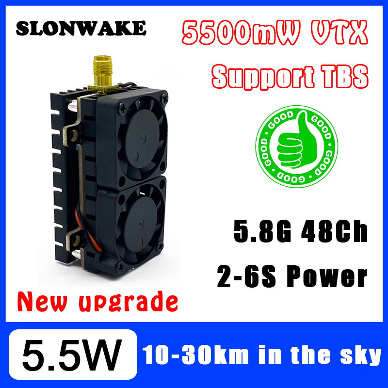 Drone Racing Transmitter - Long Range 5.8GHz 5.5W Video Transmitter