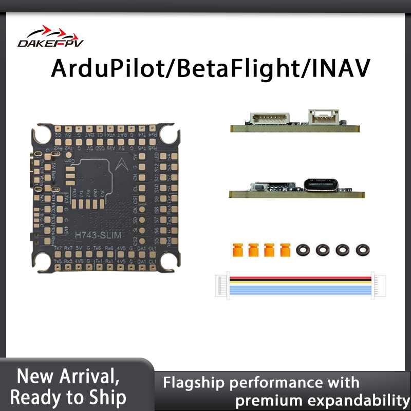 H743 SLIM Flight Controller —  - огляд і ціна Drone Racing Flight Controller