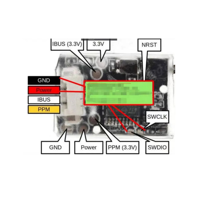 Flysky FS-8A 8CH 18CH Mini Rec - огляд і ціна Drone Racing Receiver