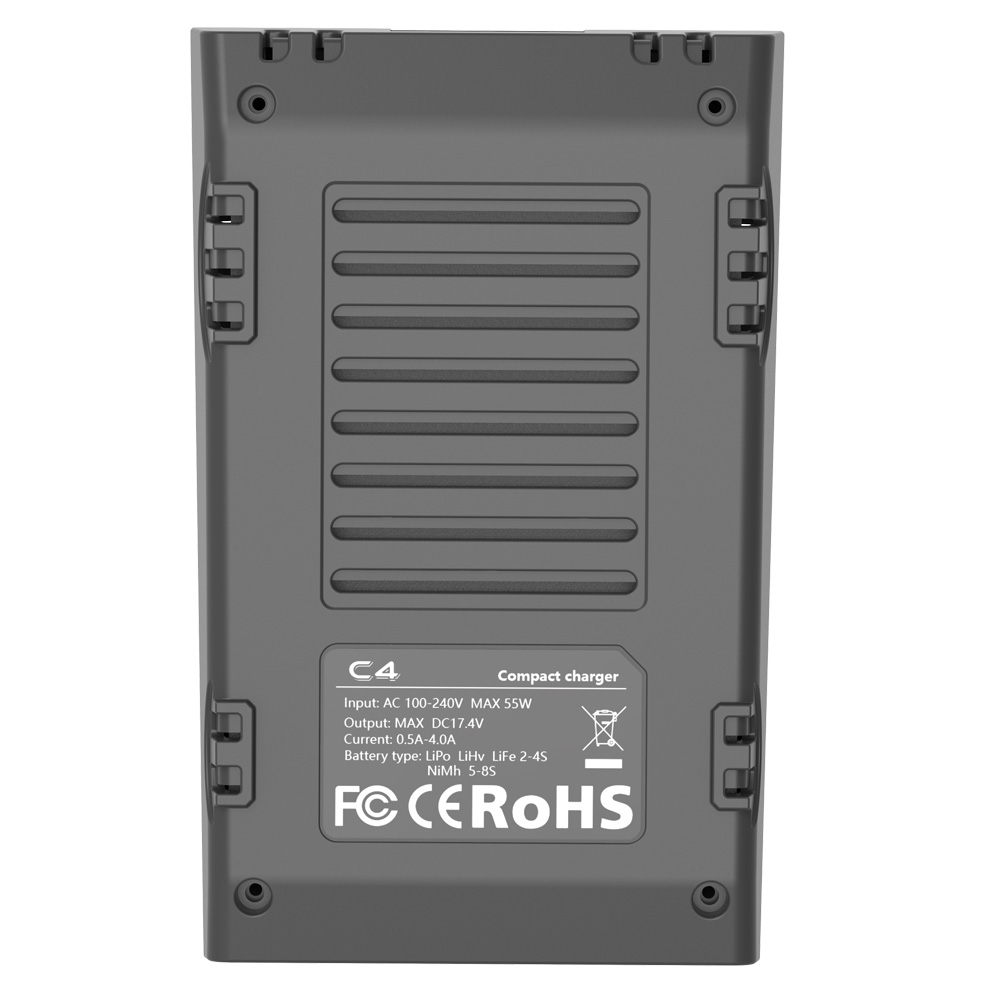 ToolkitRC C4 Charger 50W 5A AC - огляд і ціна Drone Racing Charger