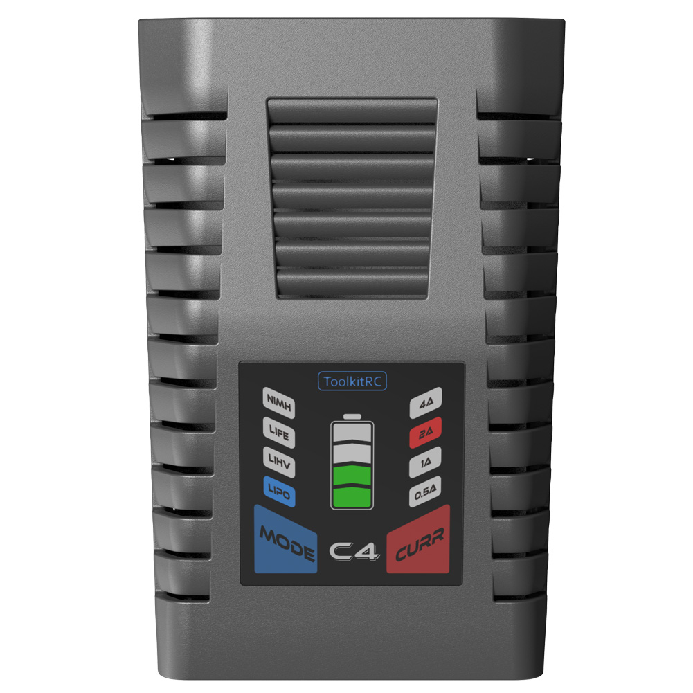 ToolkitRC C4 Charger 50W 5A AC - огляд і ціна Drone Racing Charger