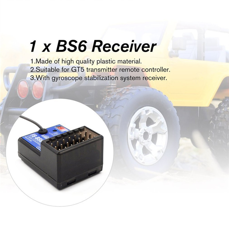 Flysky FS-BS6 Receiver 2.4Ghz  - огляд і ціна Drone Racing Receiver
