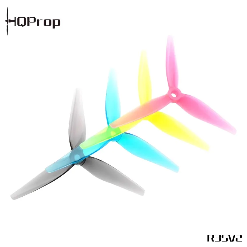 12 PCS / 6 Pairs HQProp 5135V2 - огляд і ціна Drone Racing Propeller