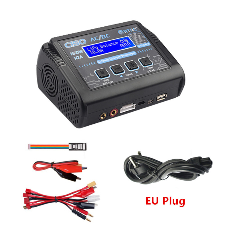 HTRC C150 150W 10A Smart Charg - огляд і ціна Drone Racing Charger