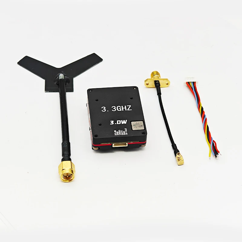 3.3G 3W FPV VTX 16CH 3000mw FP - огляд і ціна Drone Racing Transmitter