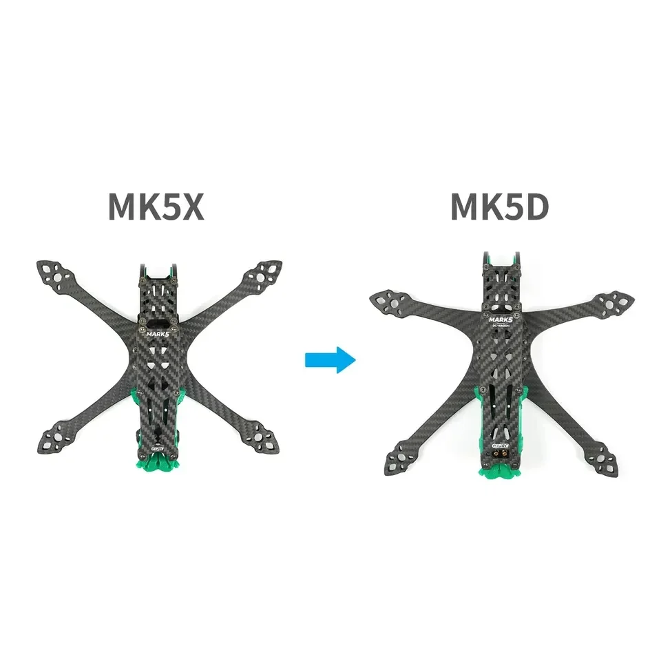 GEP-MK5D O3 MK5X to MK5D DeadC - огляд і ціна Drone Racing Frame