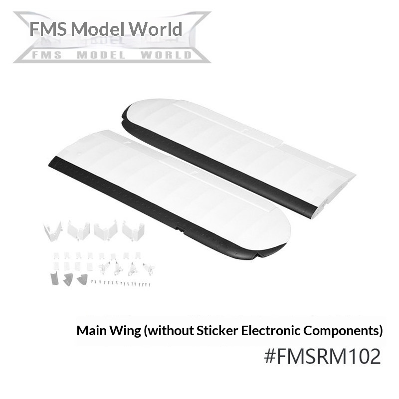 FMS RC Plane Decals For 1700mm - огляд і ціна Drone Racing Motor