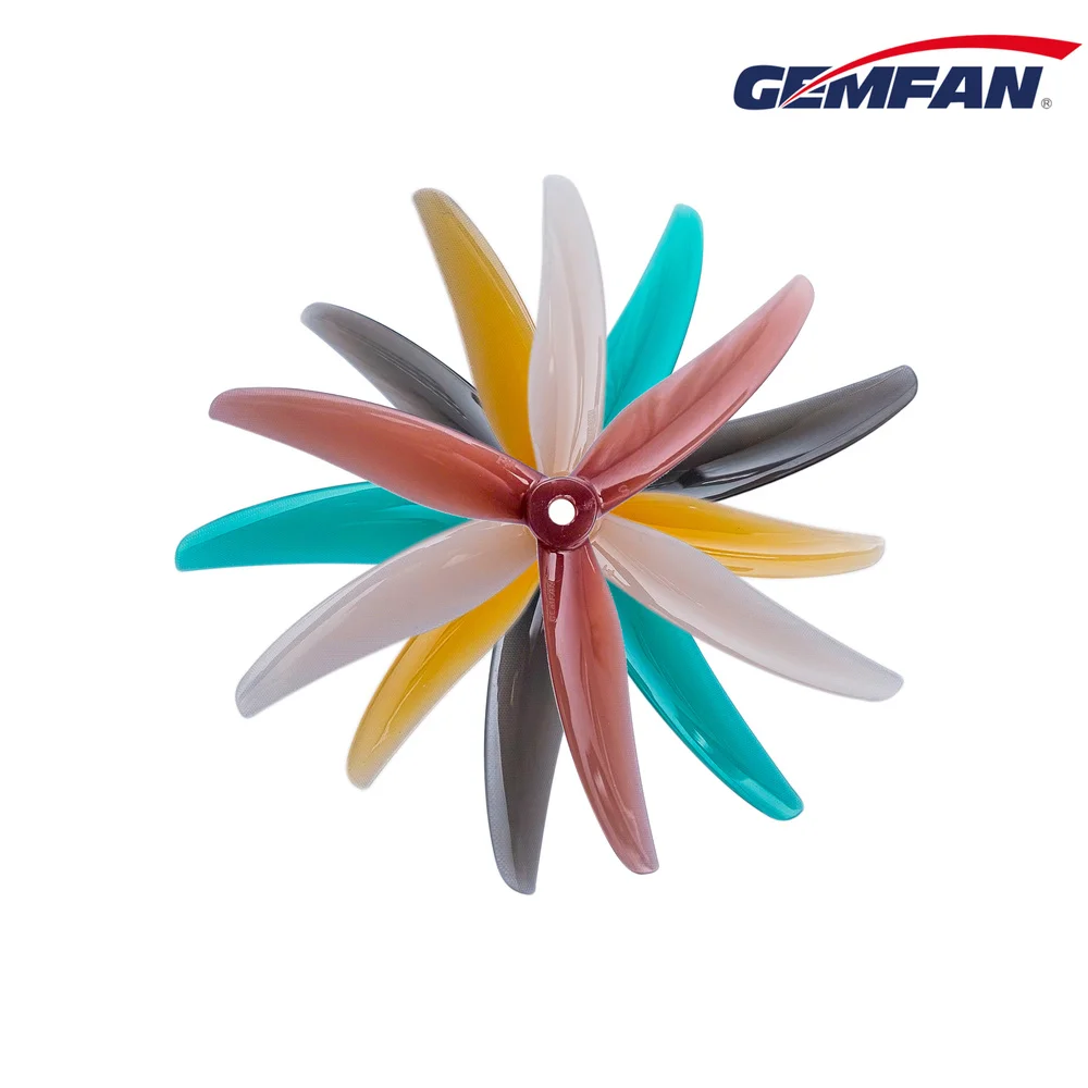 24pcs/12pairs Gemfan 3 Blade P - огляд і ціна Drone Racing Propeller