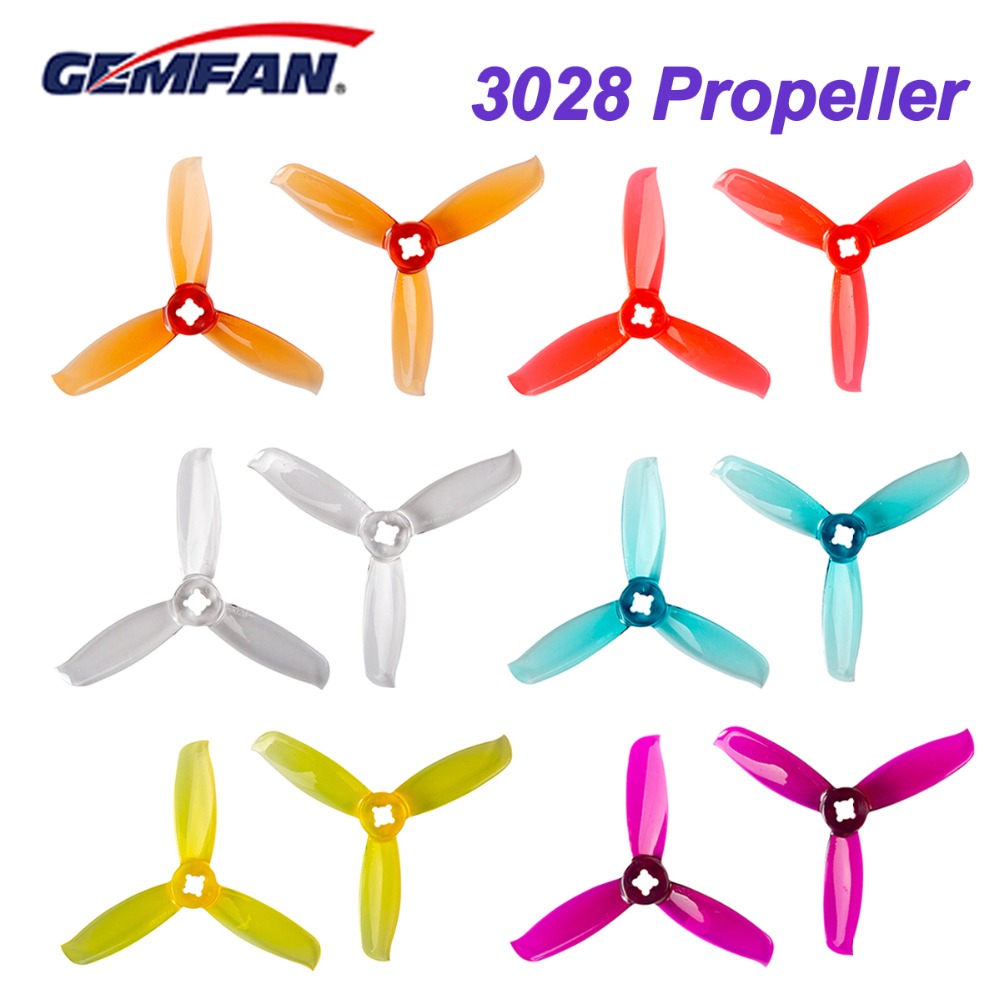 10pairs / 20pcs Gemfan Windanc - огляд і ціна Drone Racing Propeller