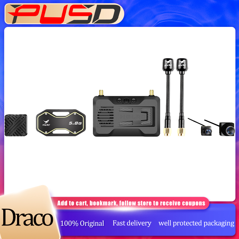 HGLRC Draco A1/A2 5.8Ghz HD VT - огляд і ціна Drone Racing Transmitter