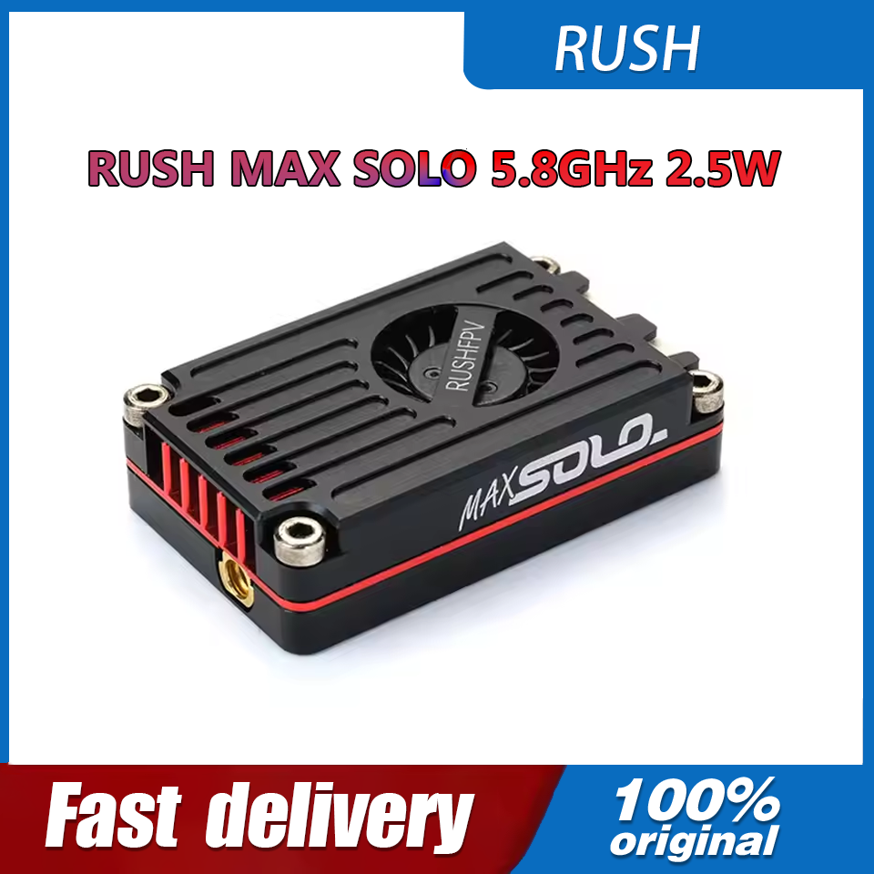 RUSH MAX SOLO 5.8GHz 2.5W VTX  - огляд і ціна Drone Racing Battery