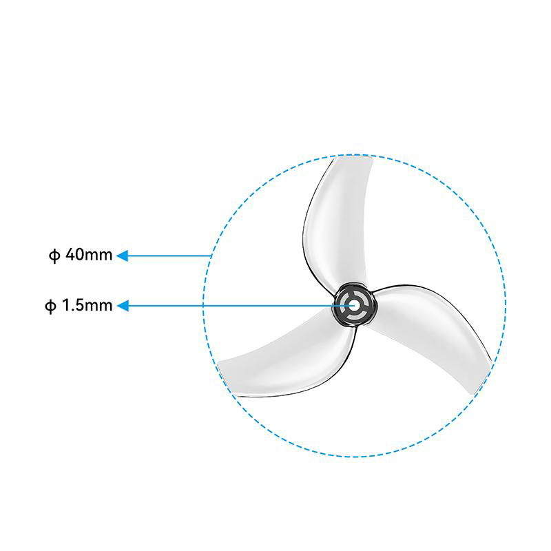 BETAFPV 12Pcs Gemfan 1611 3-Bl - огляд і ціна Drone Racing Propeller