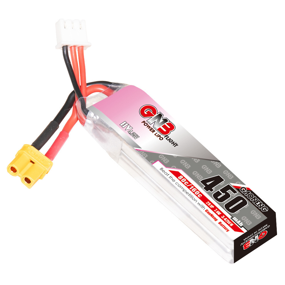 GNB LiPo Battery HV 2S 7.6V 45 - огляд і ціна Drone Racing Battery
