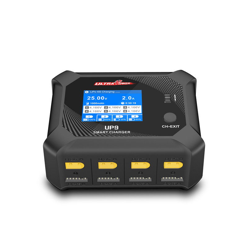 ULTRA POWER UP9 AC 100W DC 200 - огляд і ціна Drone Racing Charger