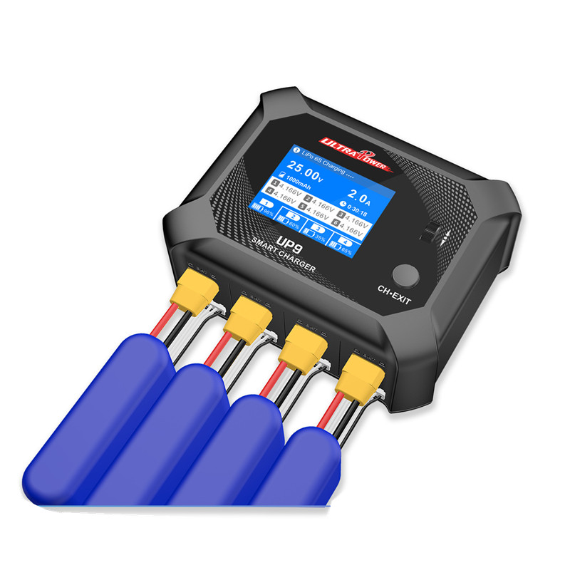 ULTRA POWER UP9 AC 100W DC 200 - огляд і ціна Drone Racing Charger