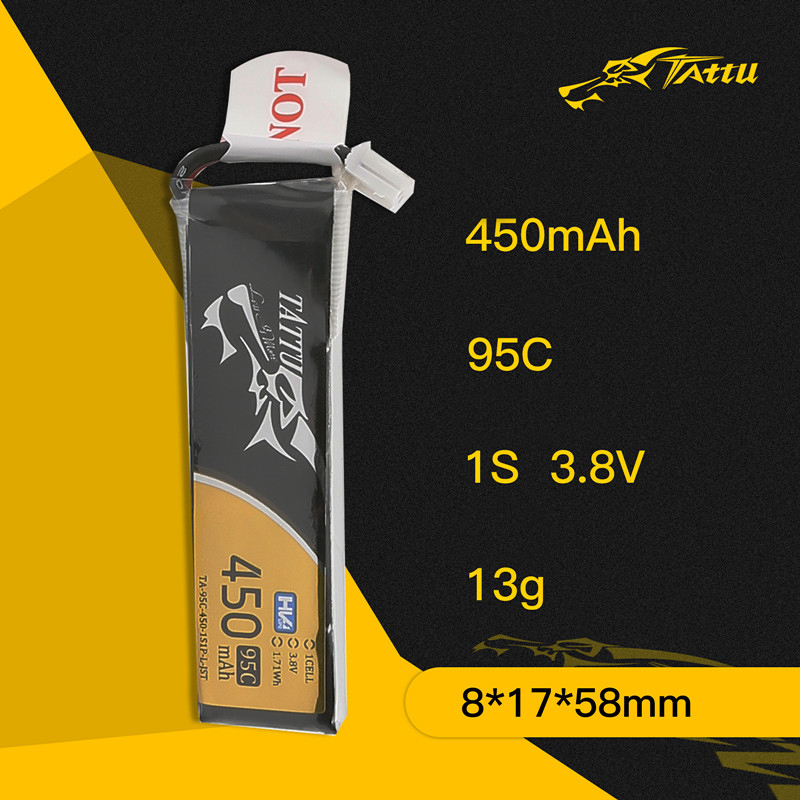3Pcs NEW TATTU 450/500/550mAh  - огляд і ціна Drone Racing Battery