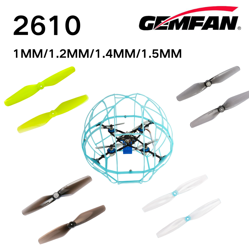 2610 Props Gemfan 2.6inch 2 Bl - огляд і ціна Drone Racing Battery