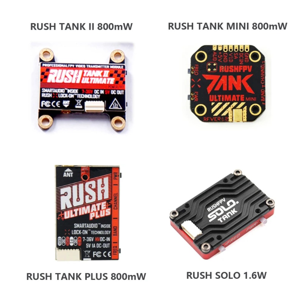 RUSH TANK Ultimate II/Mini/ PL - огляд і ціна Drone Racing Transmitter