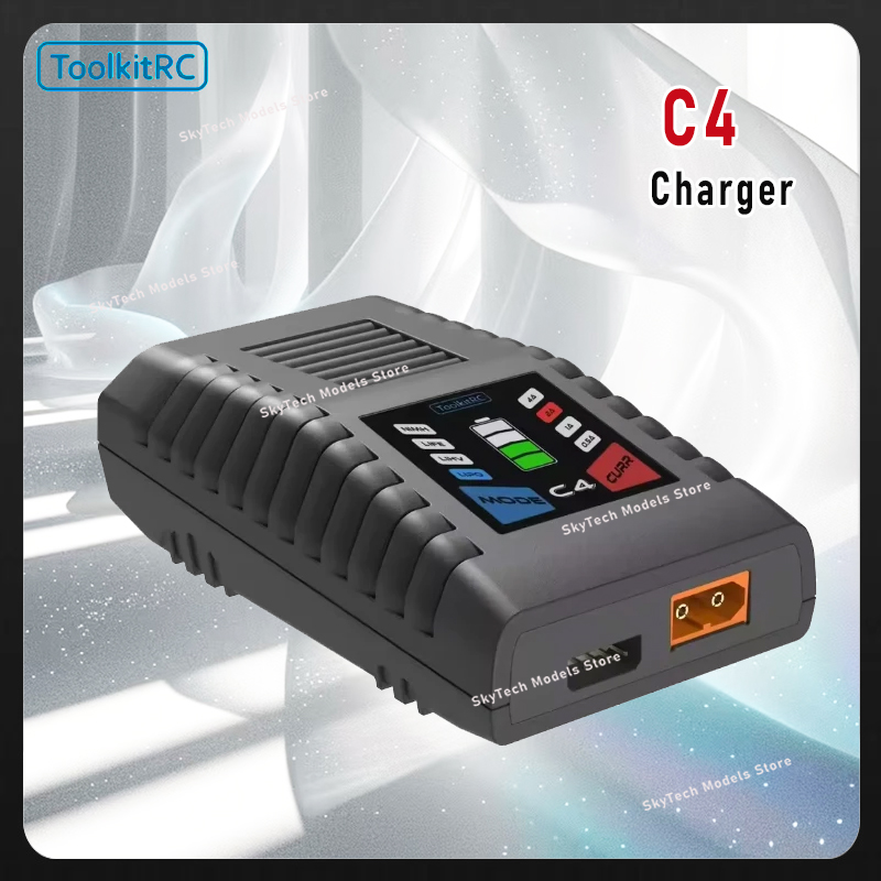 ToolkitRC C4 50W Simple Balanc - огляд і ціна Drone Racing Charger
