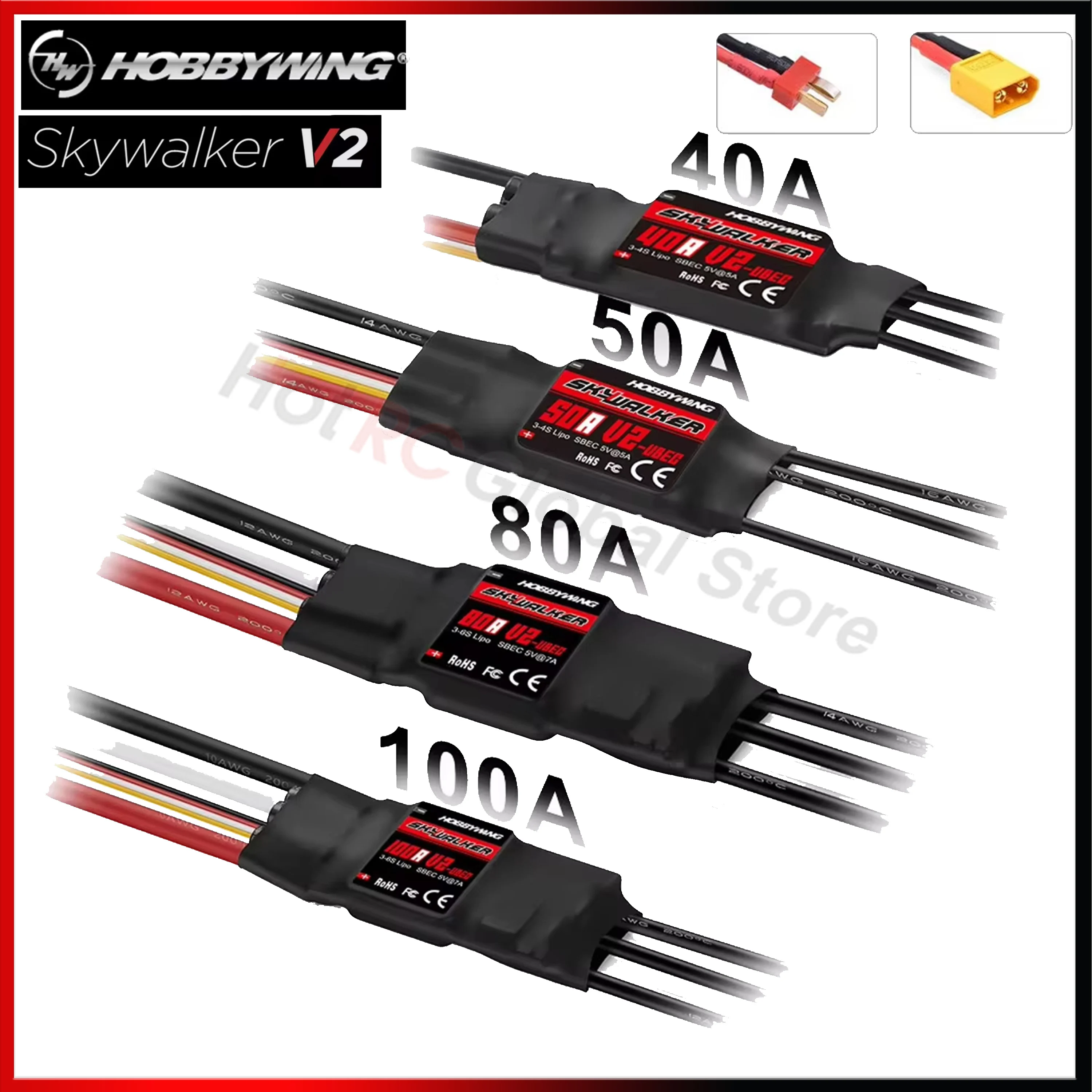 HOBBYWING Skywalker V2 Series  - огляд і ціна Drone Racing Motor