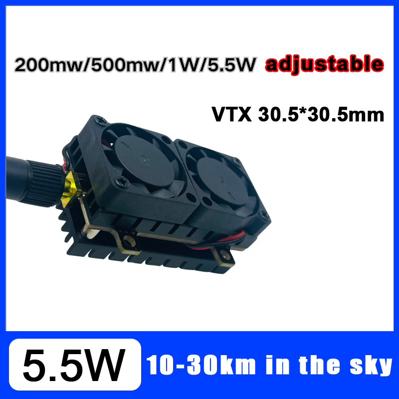Long Range 5.8GHz 5.5W Video T - огляд і ціна Drone Racing Transmitter
