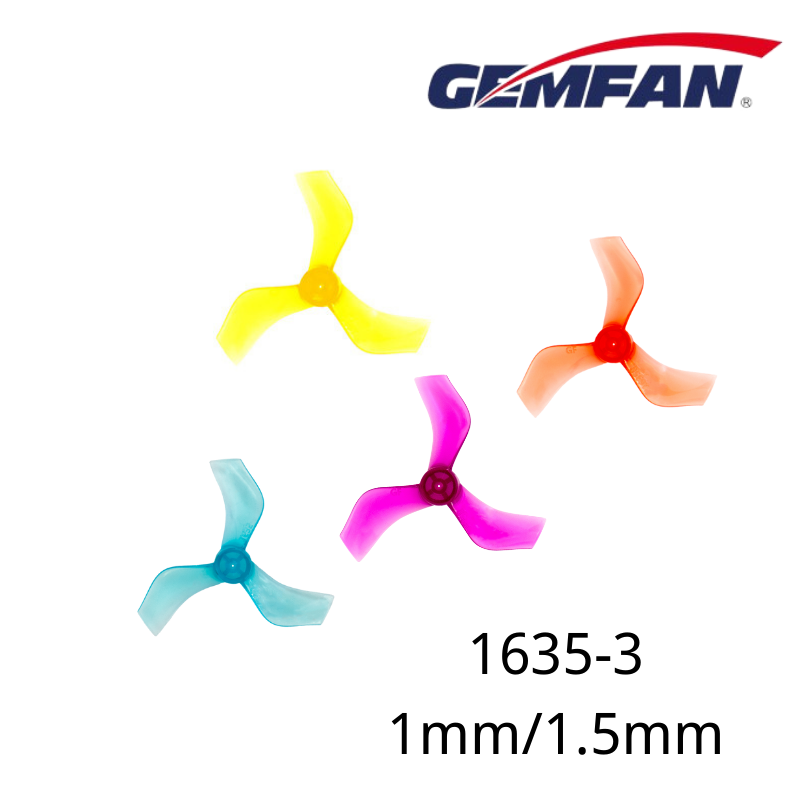 Gemfan 1635 40mm 3-Blade Prope - огляд і ціна Drone Racing Propeller