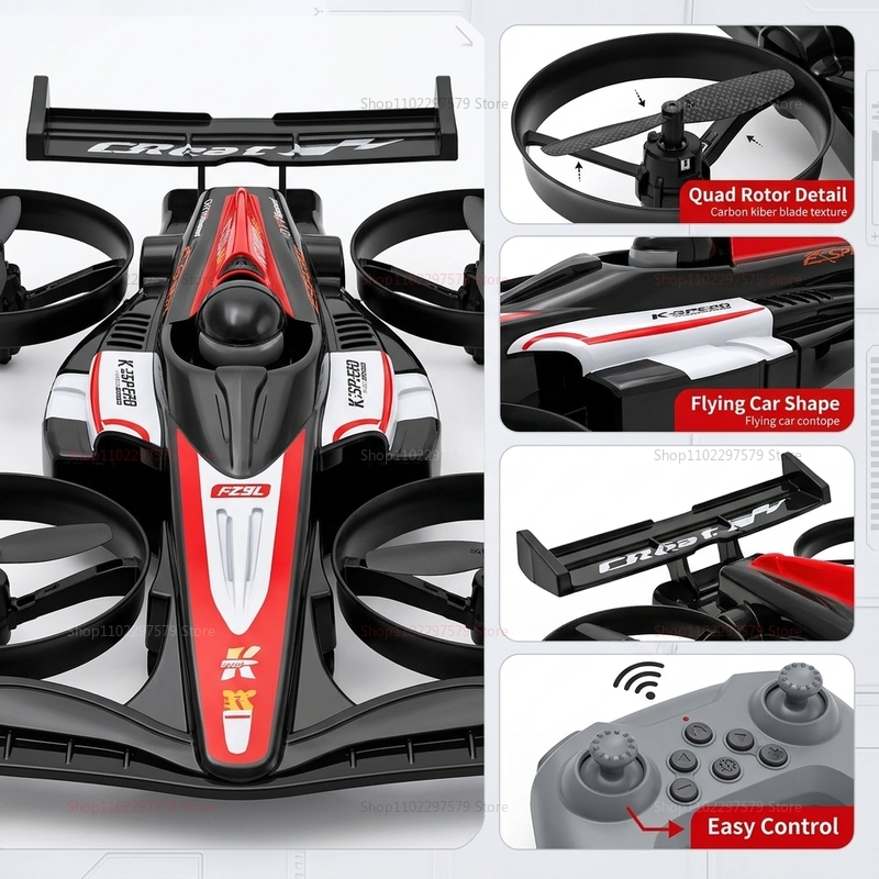 Mini RC Flying Car Transformab - огляд і ціна Drone Racing Charger
