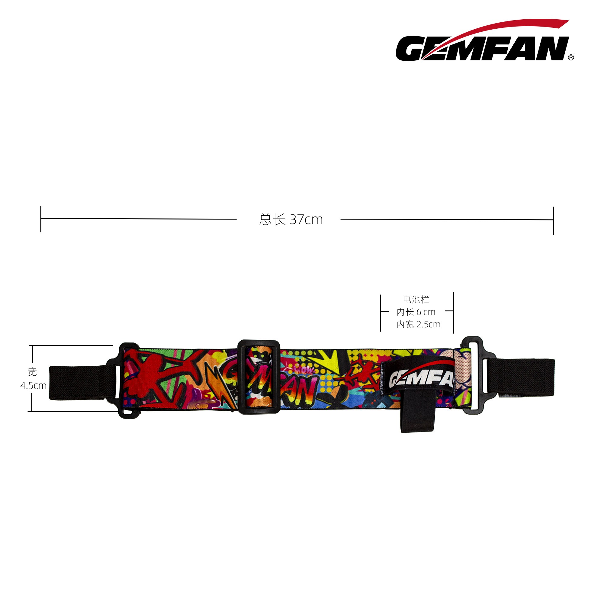 Gemfan Graffiti FPV Goggles He - огляд і ціна Drone Racing Goggles