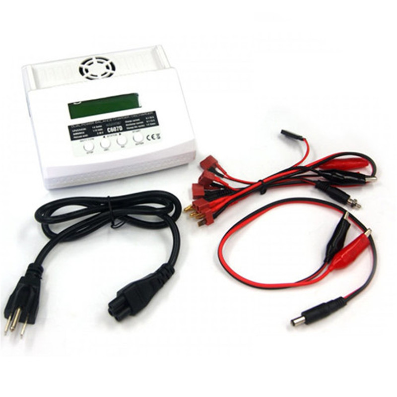 G.T.Power C607D 7A 80W AC 110v - огляд і ціна Drone Racing Charger
