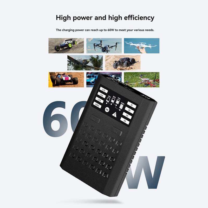 60W Battery Charger Lithium Ba - огляд і ціна Drone Racing Charger